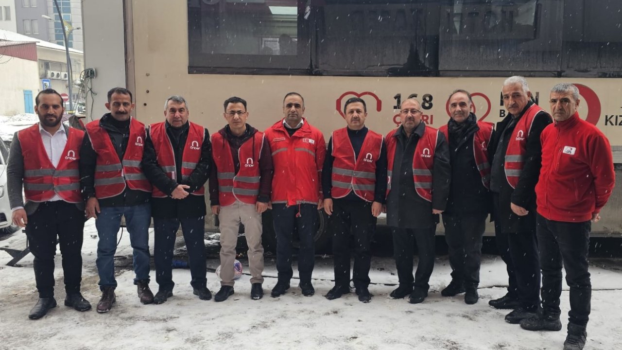 Yüksekova’da "Hedef Sümbül Dağı" kan bağışı kampanyası sürüyor