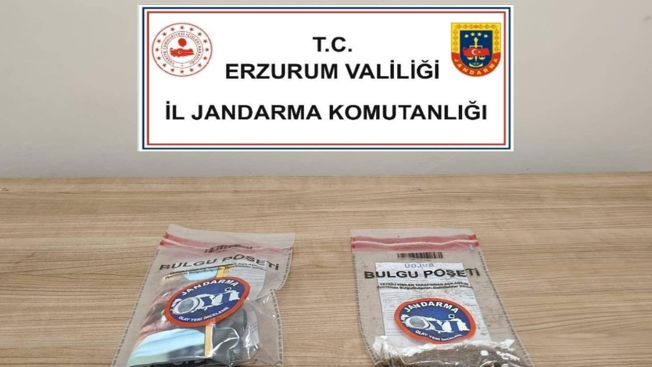 Erzurum’da narkotik operasyona 6 tutuklama