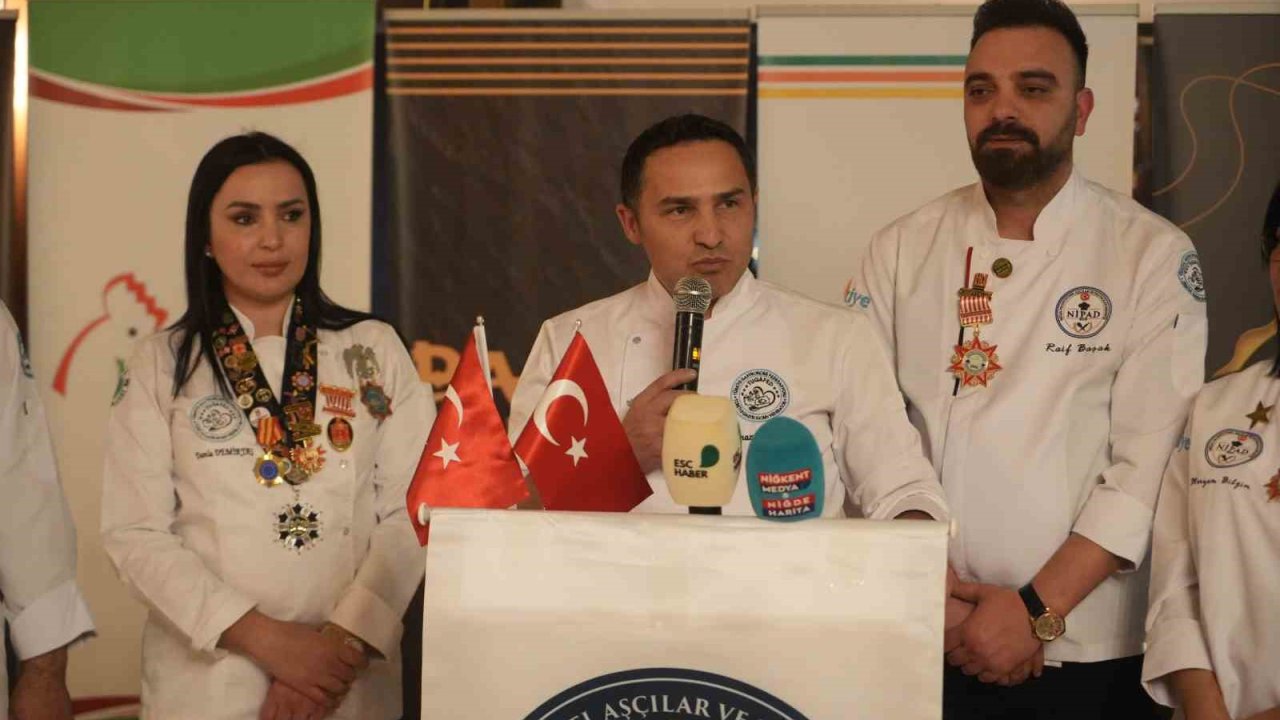 Niğde’de aşçılar ve pastacılar tek çatı altında buluştu