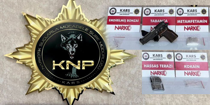 Kars’ta uyuşturucu operasyonu: 2 kişi tutuklandı