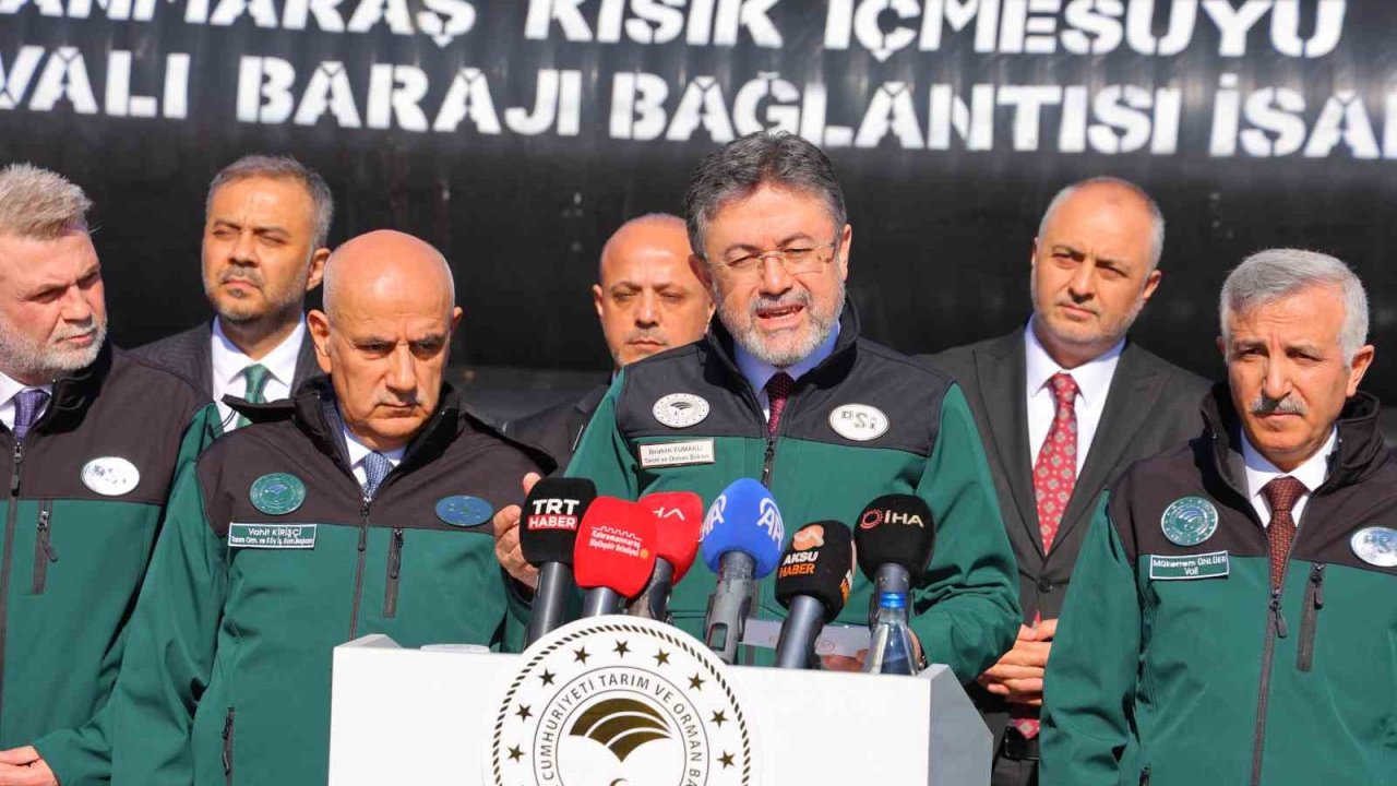 Bakan Yumaklı: "23 yılda 352 içme suyu tesisini tamamladık"