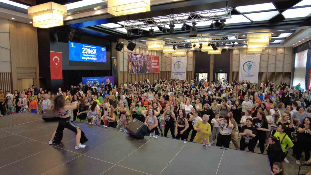 Zumba tutkunları Merkezefendi’de buluşacak