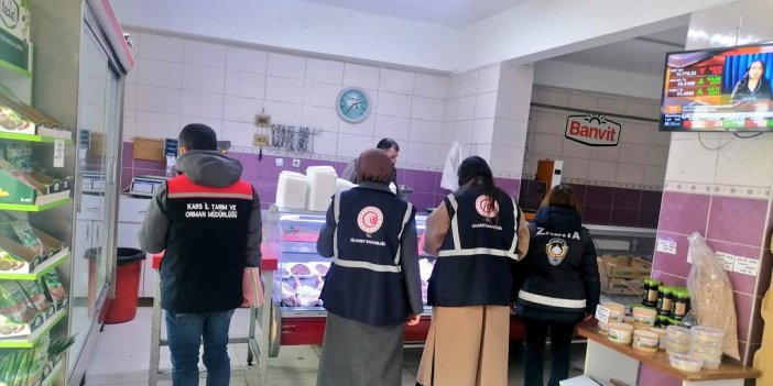 Kars’ta Ramazan Öncesi Market ve Kasaplara Sıkı Denetim