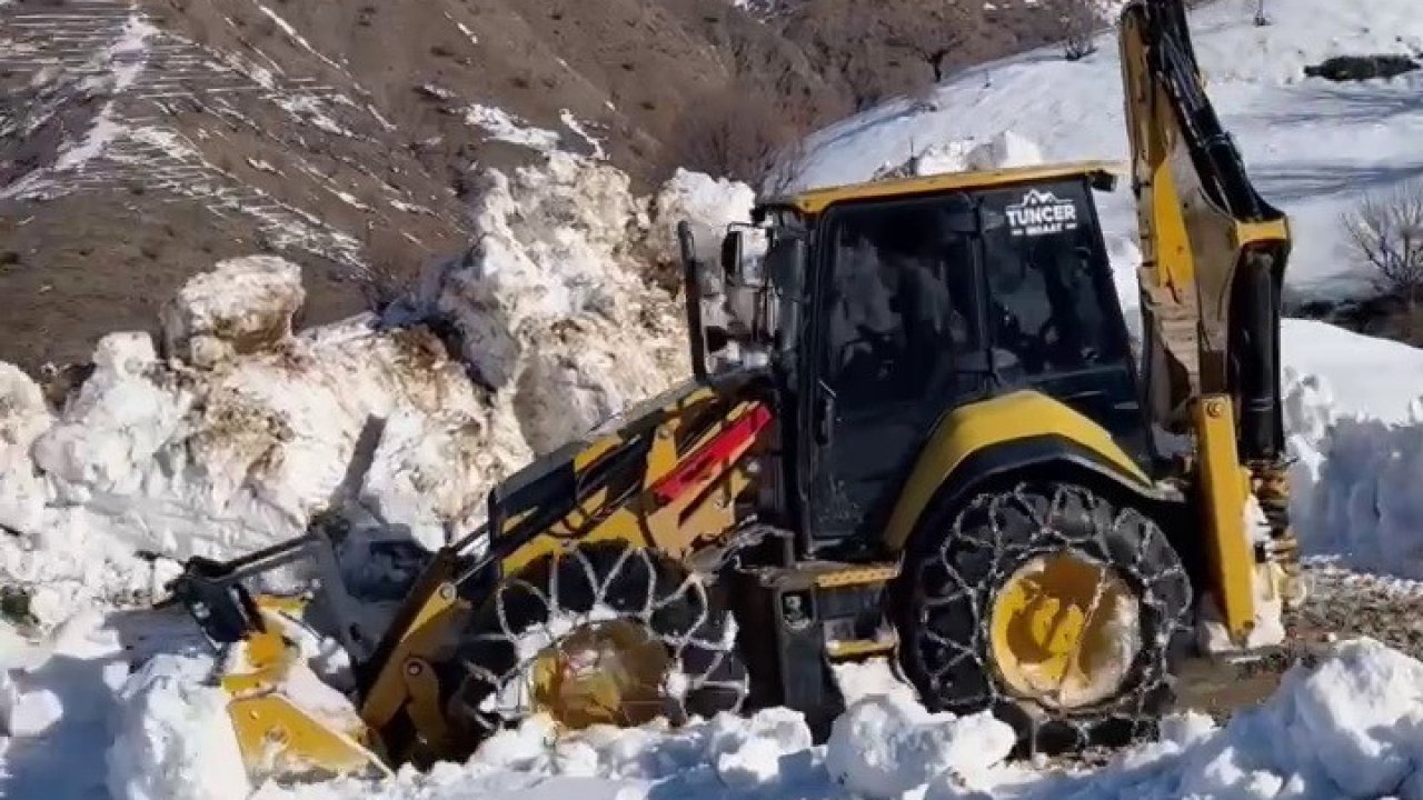 Karla mücadele çalışmaları devam ediyor