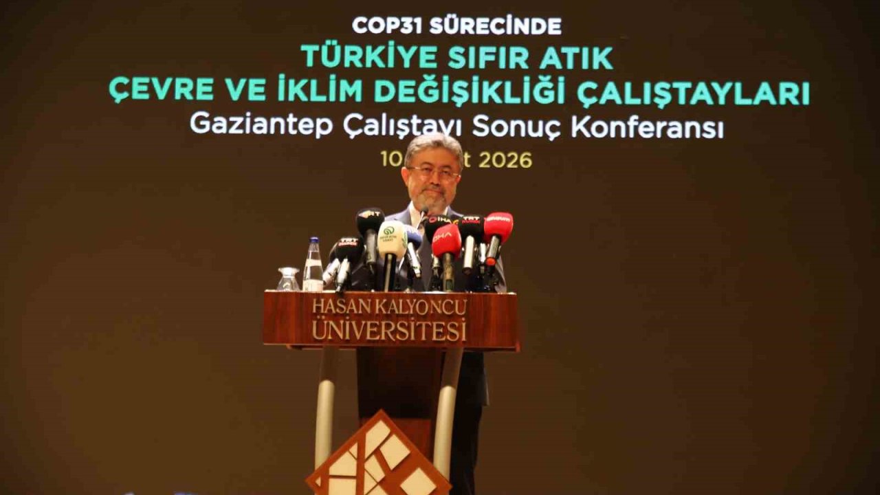 Bakan Yumaklı: "Küresel ölçekte her yıl yaklaşık 2,3 milyar ton gıda israf ediliyor"