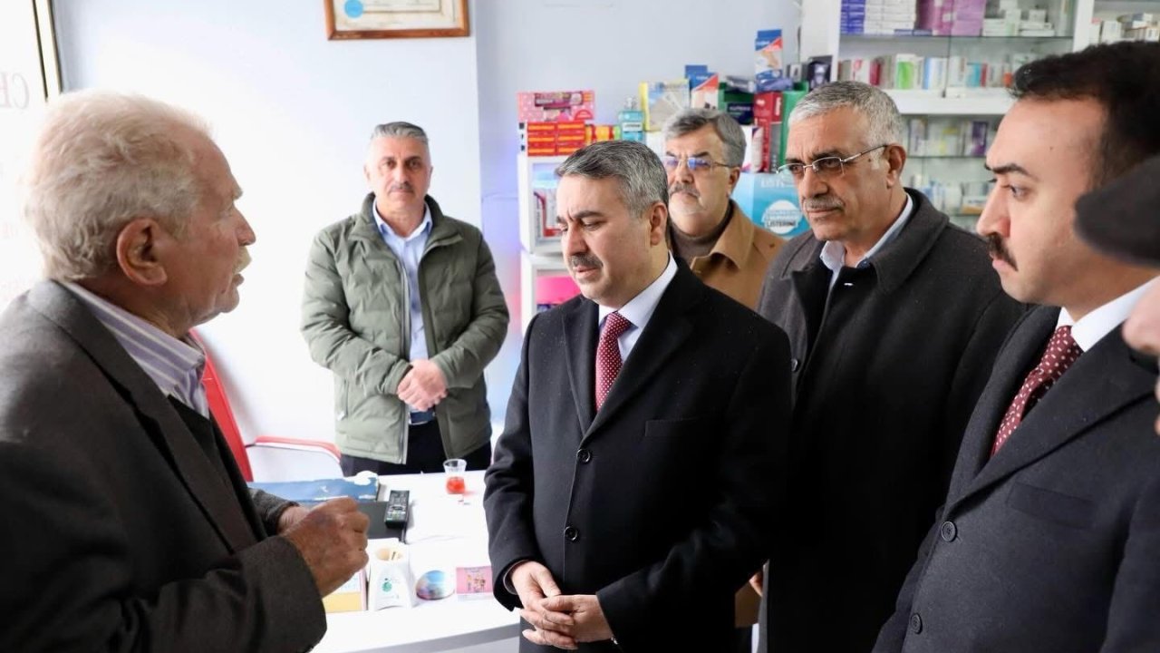 Milletvekili Alkayış, Çelikhan’da incelemelerde bulundu