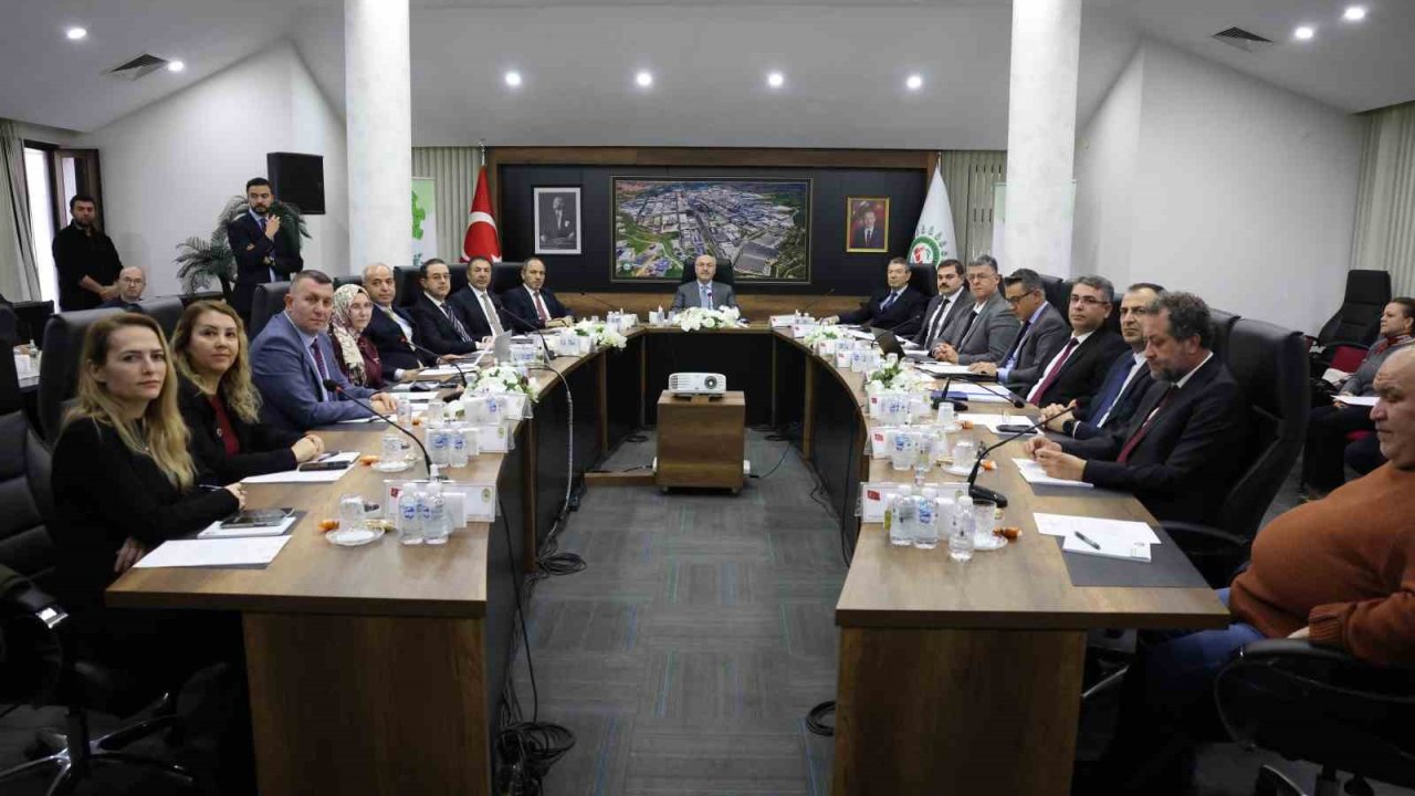 Denizli İl İstihdam ve Mesleki Eğitim Kurulu Toplantısını OSB ev sahipliği yaptı