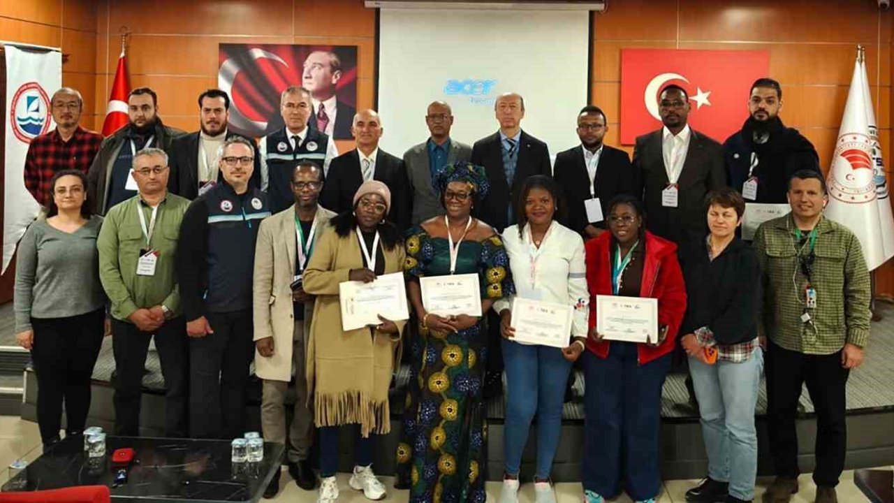 7 ülkeden gelen temsilcilere verilen uluslararası eğitim programı tamamlandı