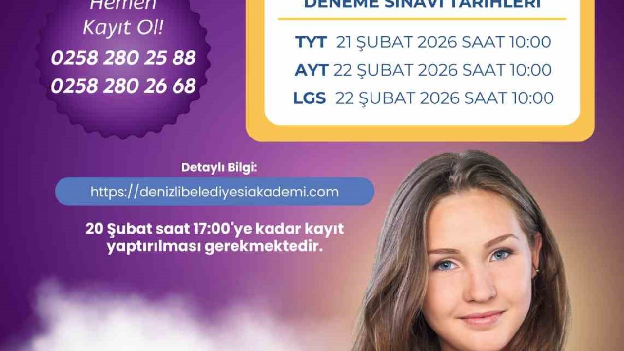 Denizli gençlere dijital eğitim desteği