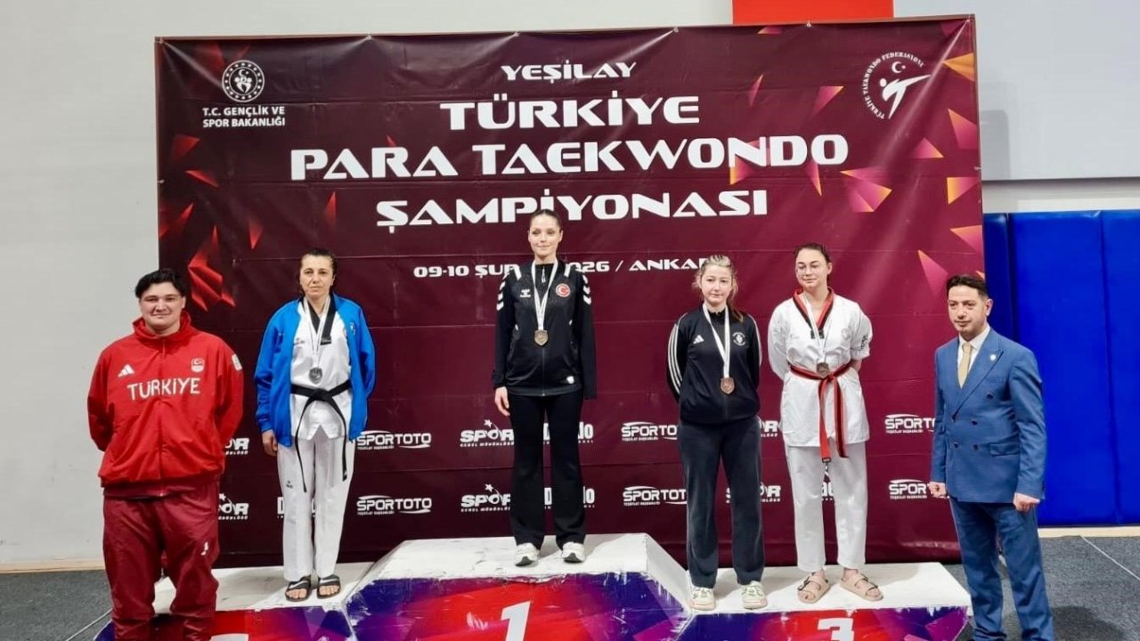 Denizlili Parataekwondo Sporcuları Türkiye Şampiyonasında 4 Madalya Kazandı