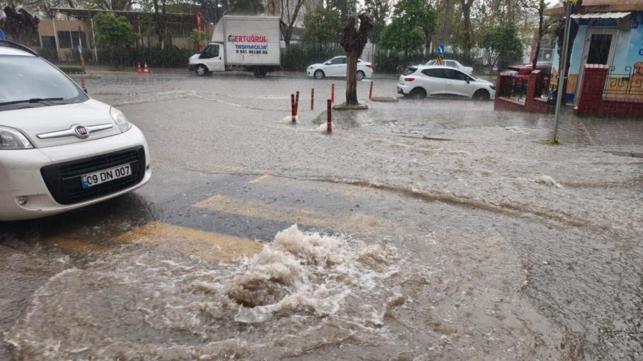 Aydın’a kuvvetli sağanak yağış uyarısı
