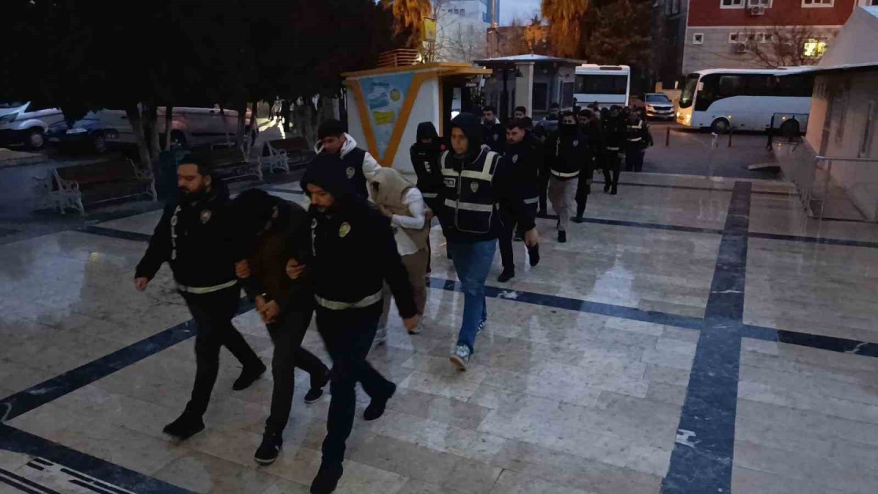 Şanlıurfa’da fuhuş operasyonu: 27 tutuklama