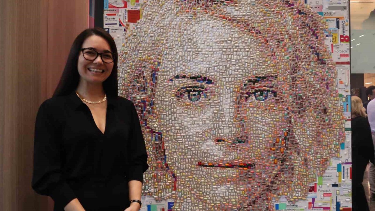 Hastane atıklarından doğan portreler Memorial Göztepe’de ikinci kez hayat buluyor