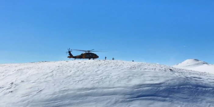 Sarıkamış’ta Zorlu Kış Tatbikatı