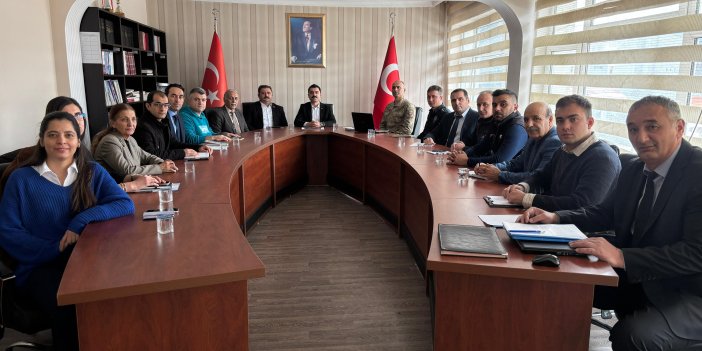 Susuz’da İlçe Afet Koordinasyon Toplantısı Gerçekleştirildi