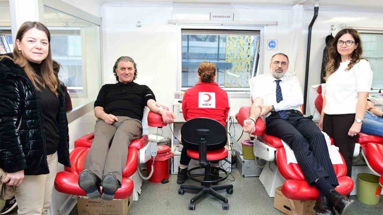 Başkan Erol’dan anlamlı hareket : "Bir Ünite Kan, Bir Hayat"