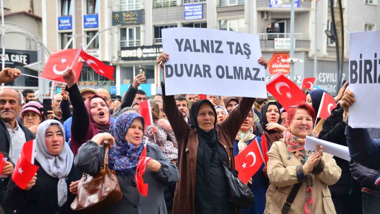 Samsun’da idari yapı değişikliği tepki gördü