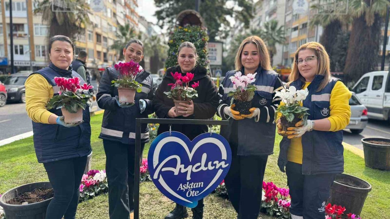 Büyükşehir’den kente ’Sevgililer Günü’ dokunuşu