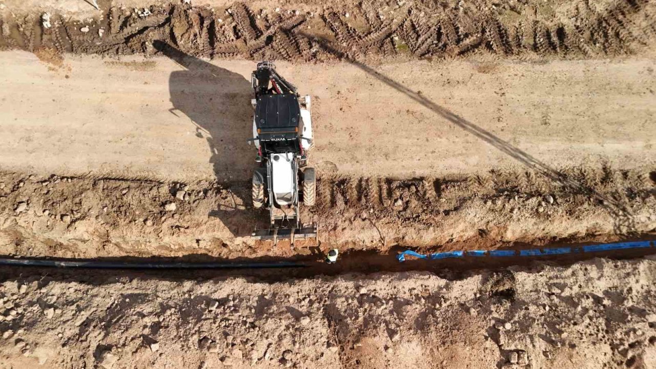 MARSU, Mardin’in en büyük grup içme suyu hattında yenileme çalışması başlattı