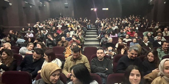 Kars'ta Ercan Kesal katılımlı Özel Gösterime Yoğun İlgi