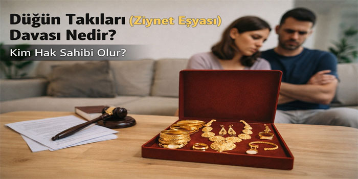 Düğün Takıları (Ziynet Eşyası) Davası Nedir? Kim Hak Sahibi Olur?