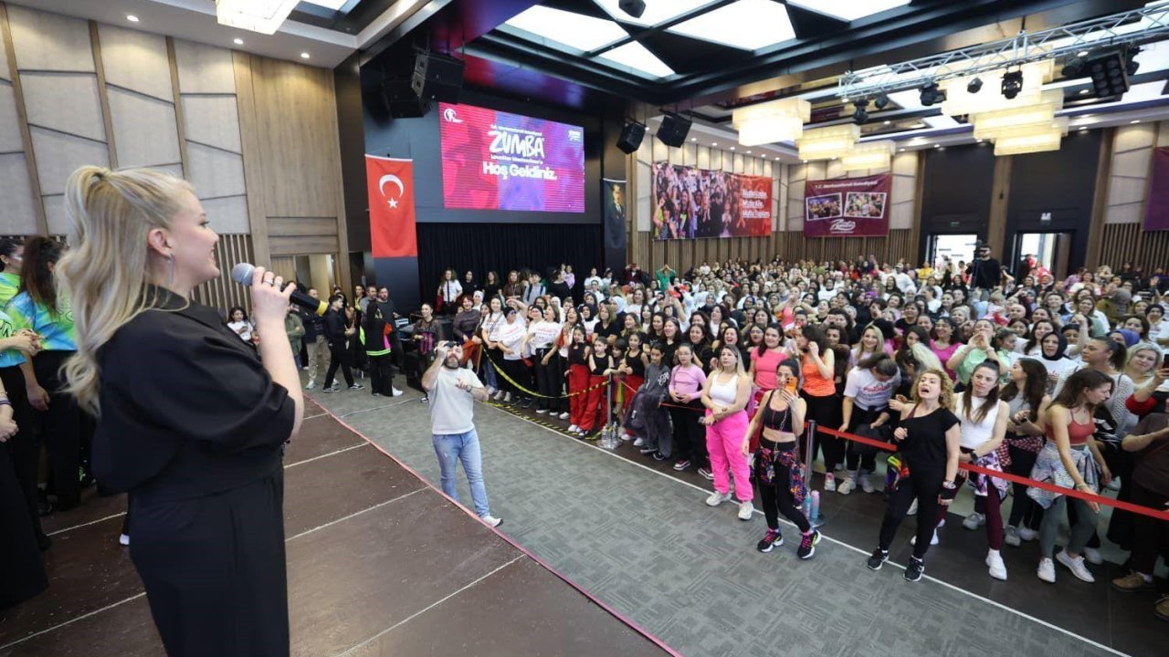 Merkezefendi’de dans ve spor tutkunları bir araya geldi