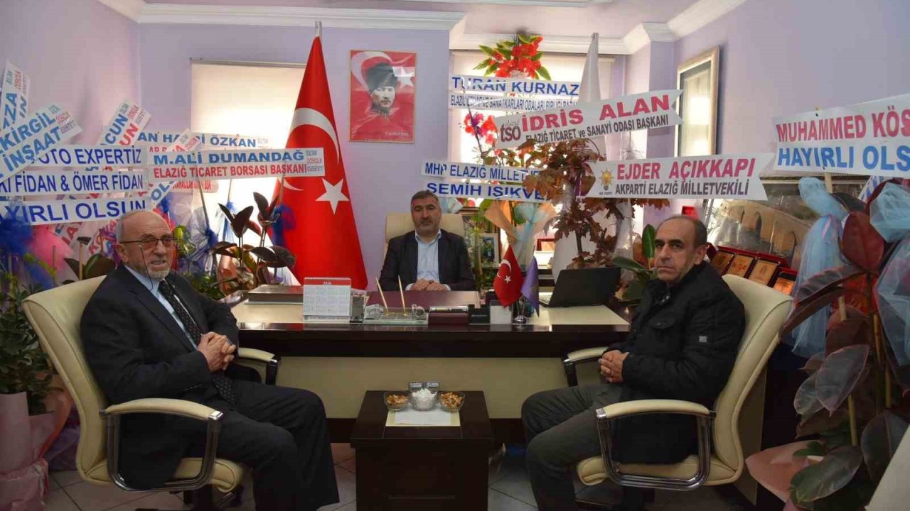 Başkan Dumandağ,  Kovancılar ve Karakoçan’da temaslarda bulundu