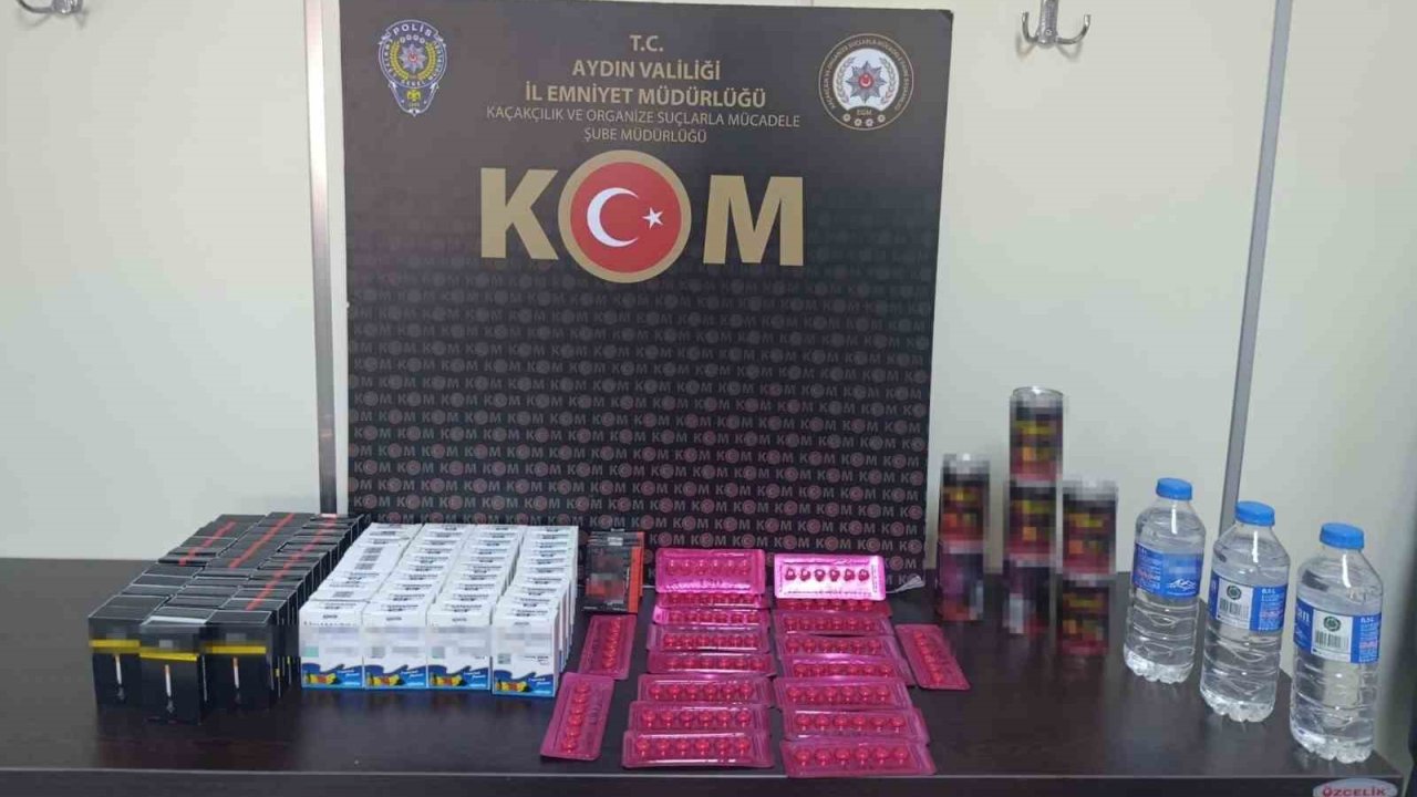 Yüzlerce makaron ele geçirildi