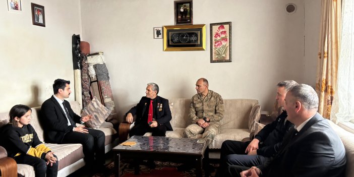 Kaymakam Tutal’dan Şehit Aileleri ve Gazilere Ziyaret