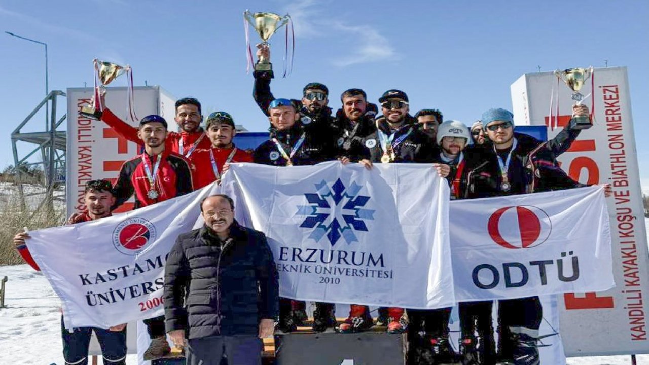 Kastamonu Üniversitesi, Kış Spor Oyunları’nda Türkiye ikincisi oldu