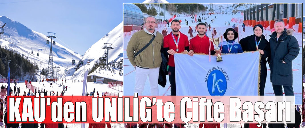 Kafkas Üniversitesi’nden ÜNİLİG Kar Boccesi Türkiye Şampiyonası’nda çifte başarı