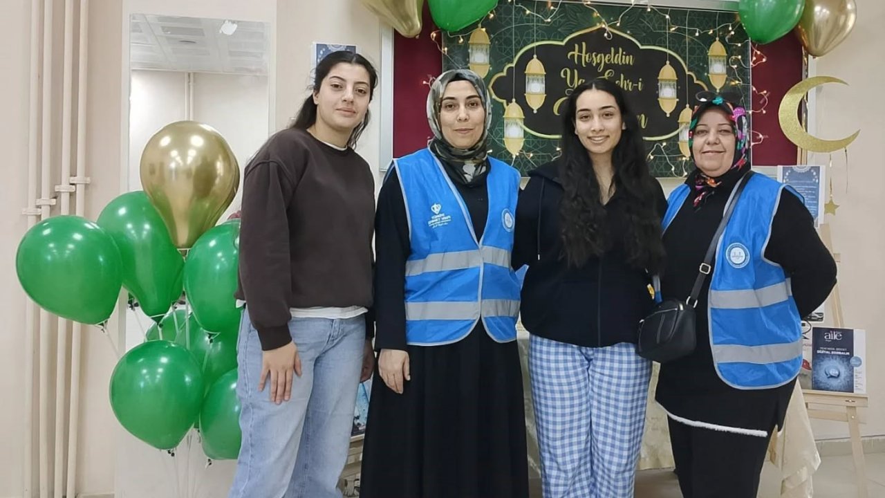 Söke’de KYK yurdunda Ramazan köşesi oluşturuldu