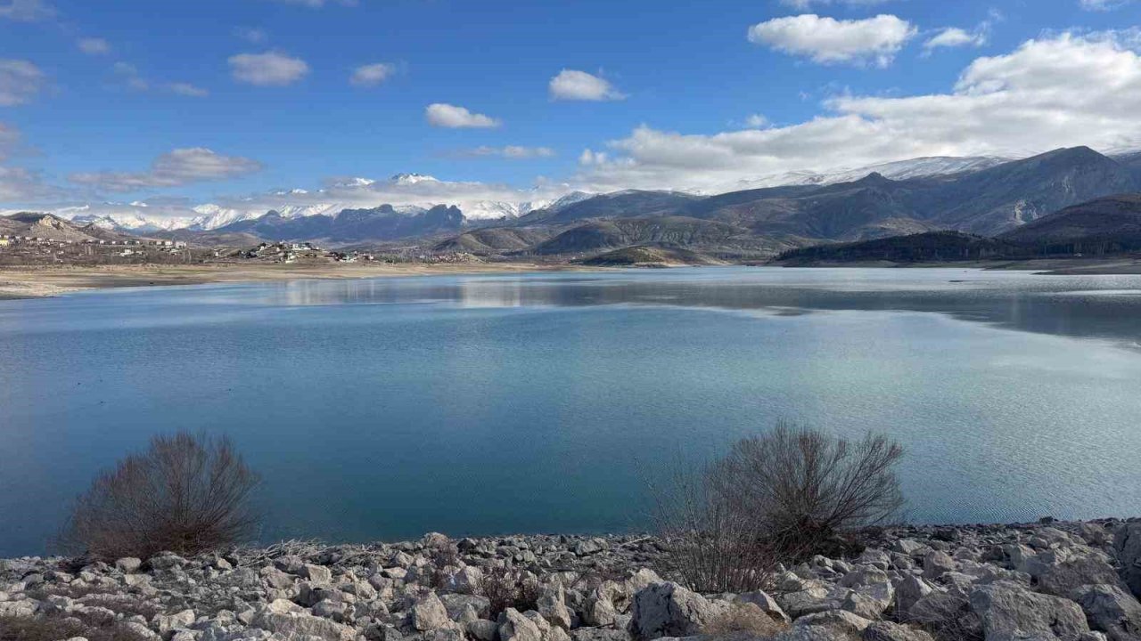 İvriz Barajı’nda su seviyesi yükseldi