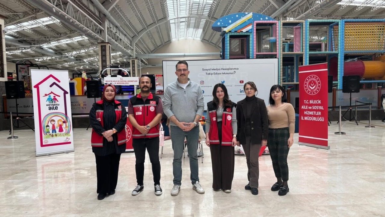 Bilecik’te çocuklar için renkli farkındalık etkinliği