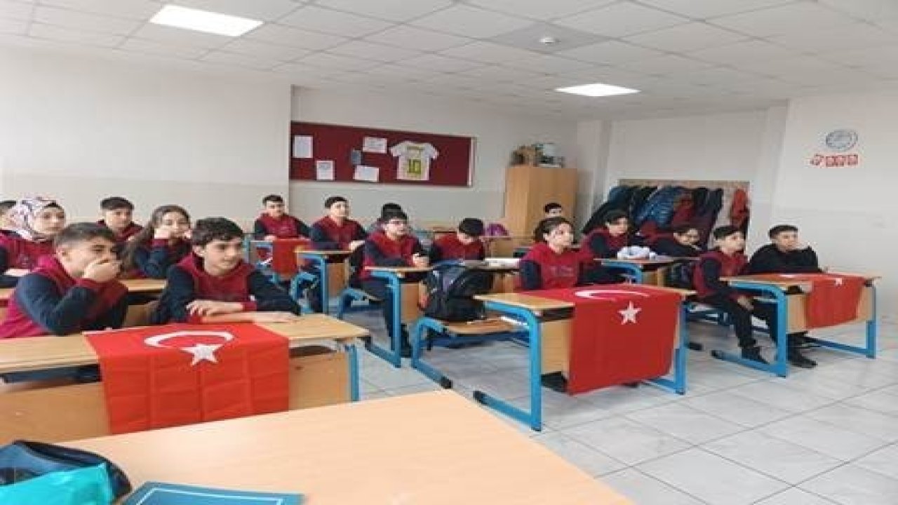 Faik Güngör Ortaokulu’nda değer odaklı eğitim: "10’a ben yeterim" projesi