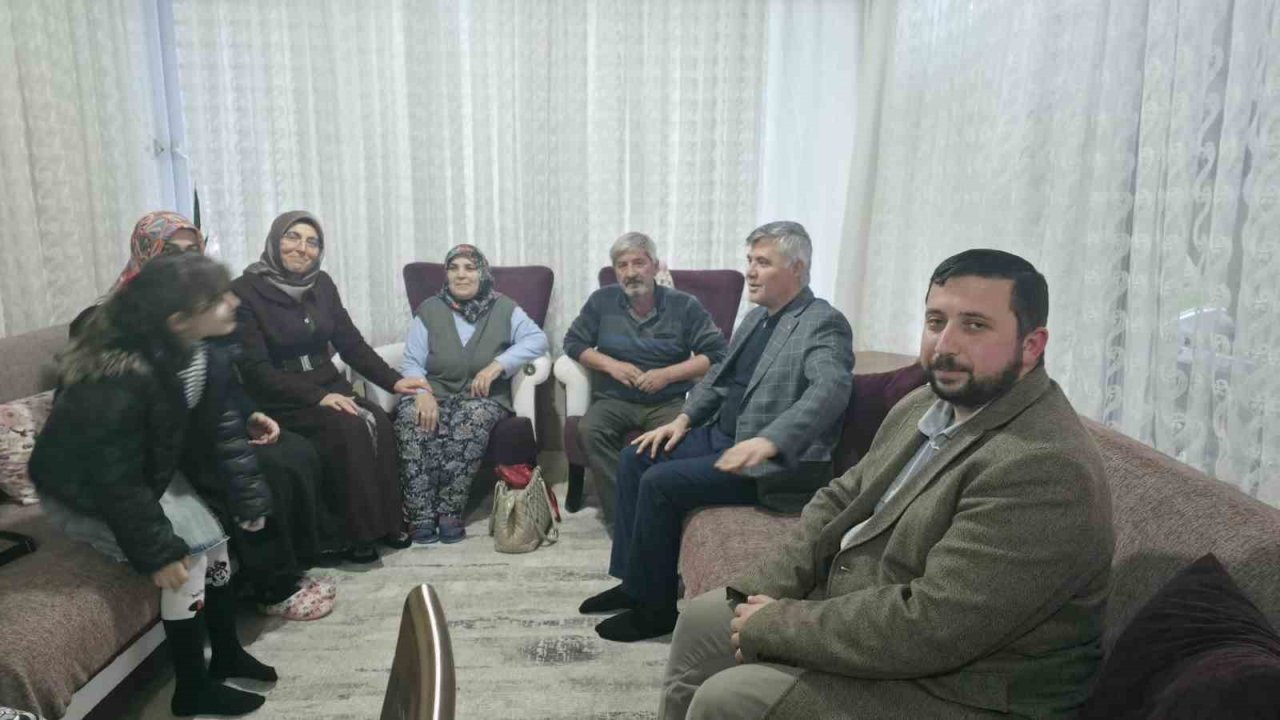 Köyceğiz İlçe Müftüsü Karagöz, Şehit Uysal’ın ailesiyle iftarda buluştu