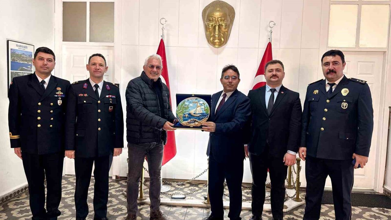 Marmaris’te 44 yıldır doğa için emek veren çevreciye, Kaymakam Kaya’dan takdir belgesi