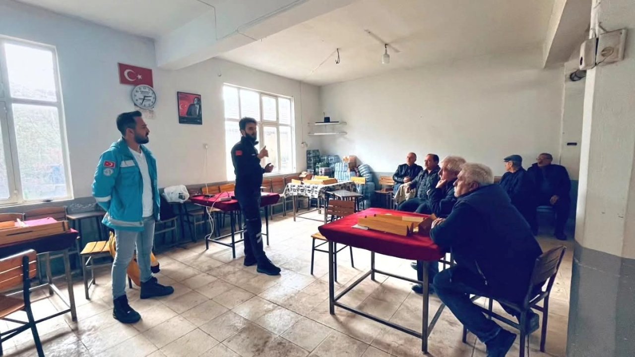 Kale’de mahalle mahalle ilk yardım seferberliği