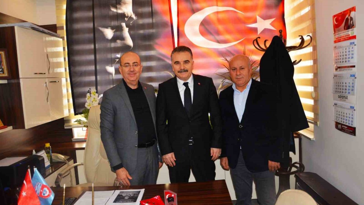 Kaymakam Ahmet Odabaş’tan esnaf ve meslek odalarına ziyaret