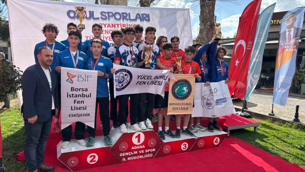 Oryantiring Şampiyonası’nda Eskişehir’e Türkiye 2’nciliği