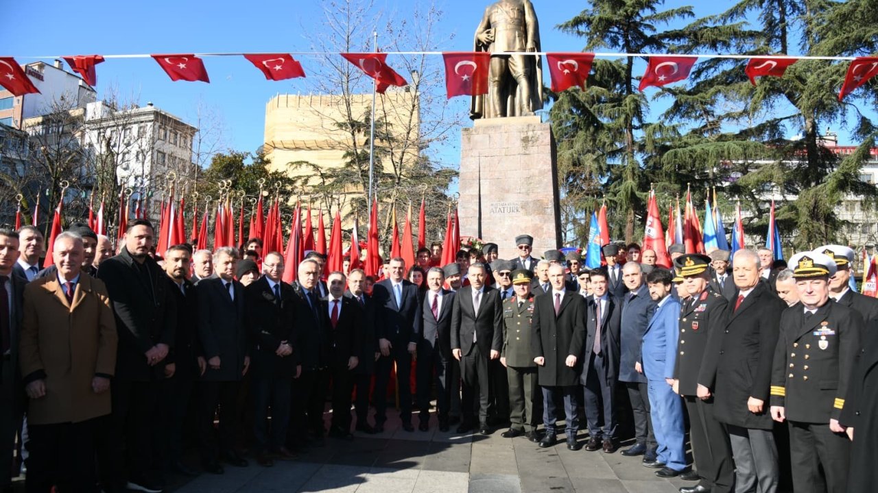 Trabzon’un düşman işgalinden kurtuluşunun 108. yıl dönümü kutlandı