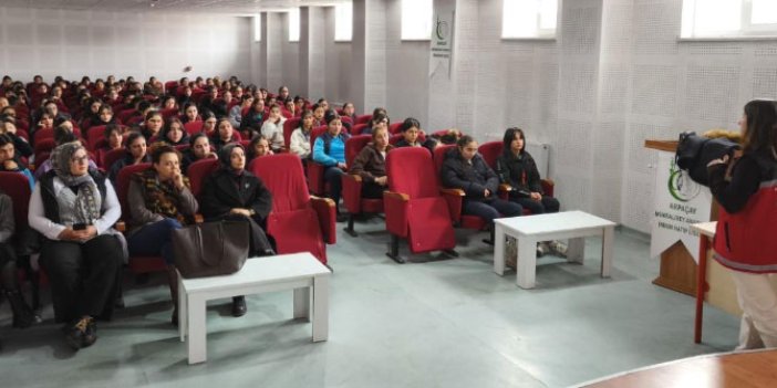 Arpaçay ve Akyaka’da öğrencilere farkındalık eğitimi