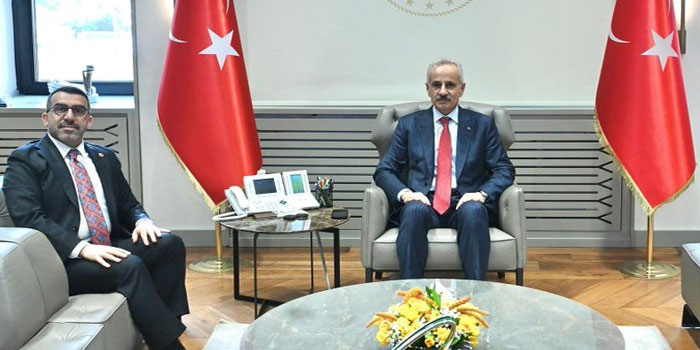 AK Parti Kars Milletvekili Adem Çalkın’dan ulaştırma yatırımları için Ankara temasları