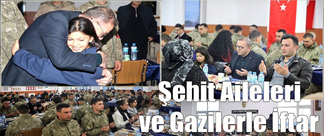 Kars Valisi Ziya Polat, şehit yakınları ve gazilerle iftarda buluştu
