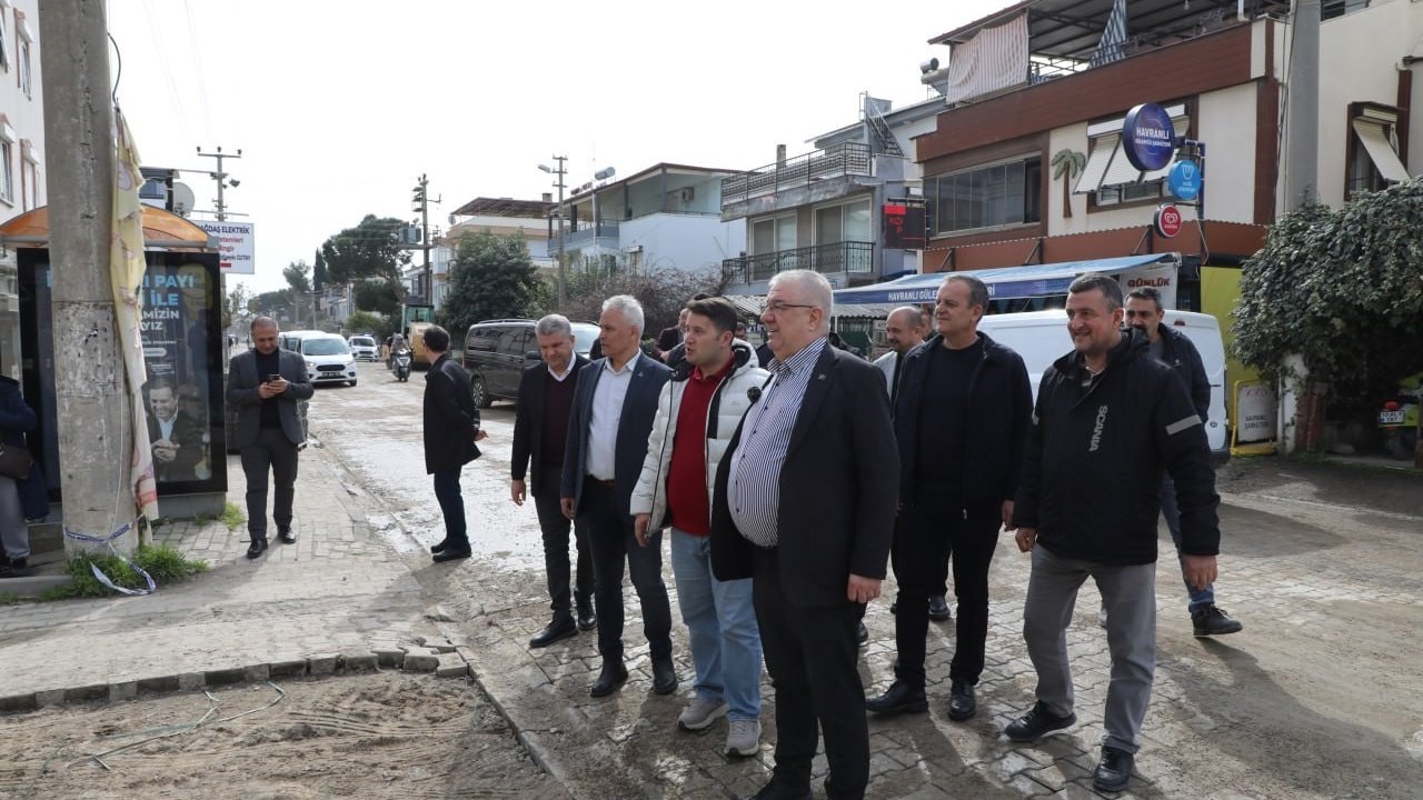 Edremit’te hizmet seferberliği