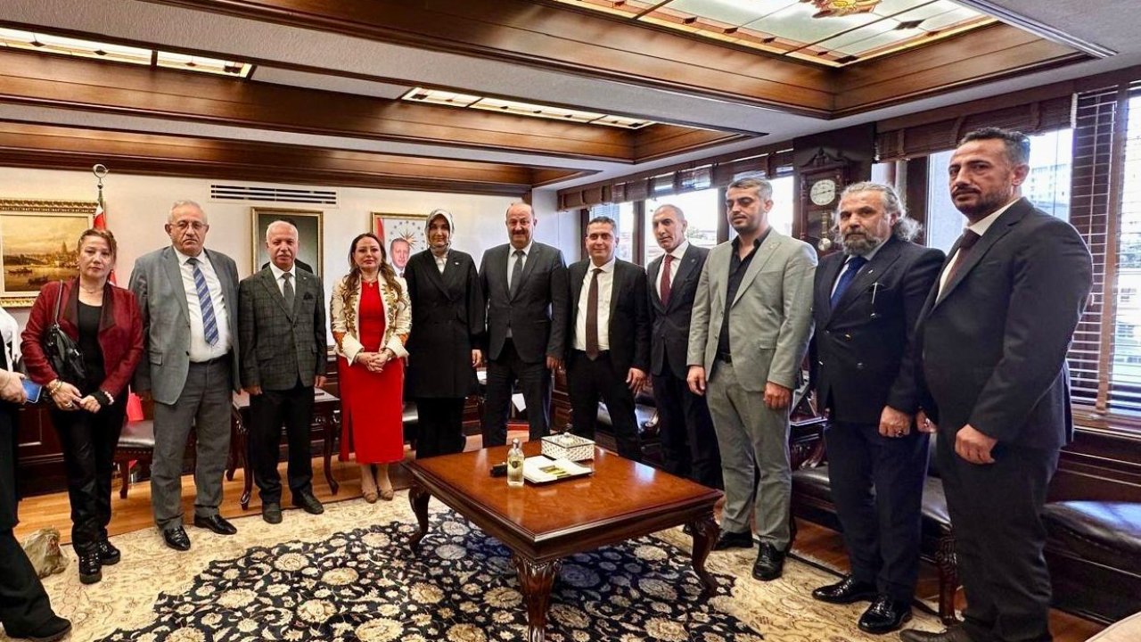 SATKOF ve USTKON’dan Bakan Yardımcısı Yiğitbaşı’na ziyaret