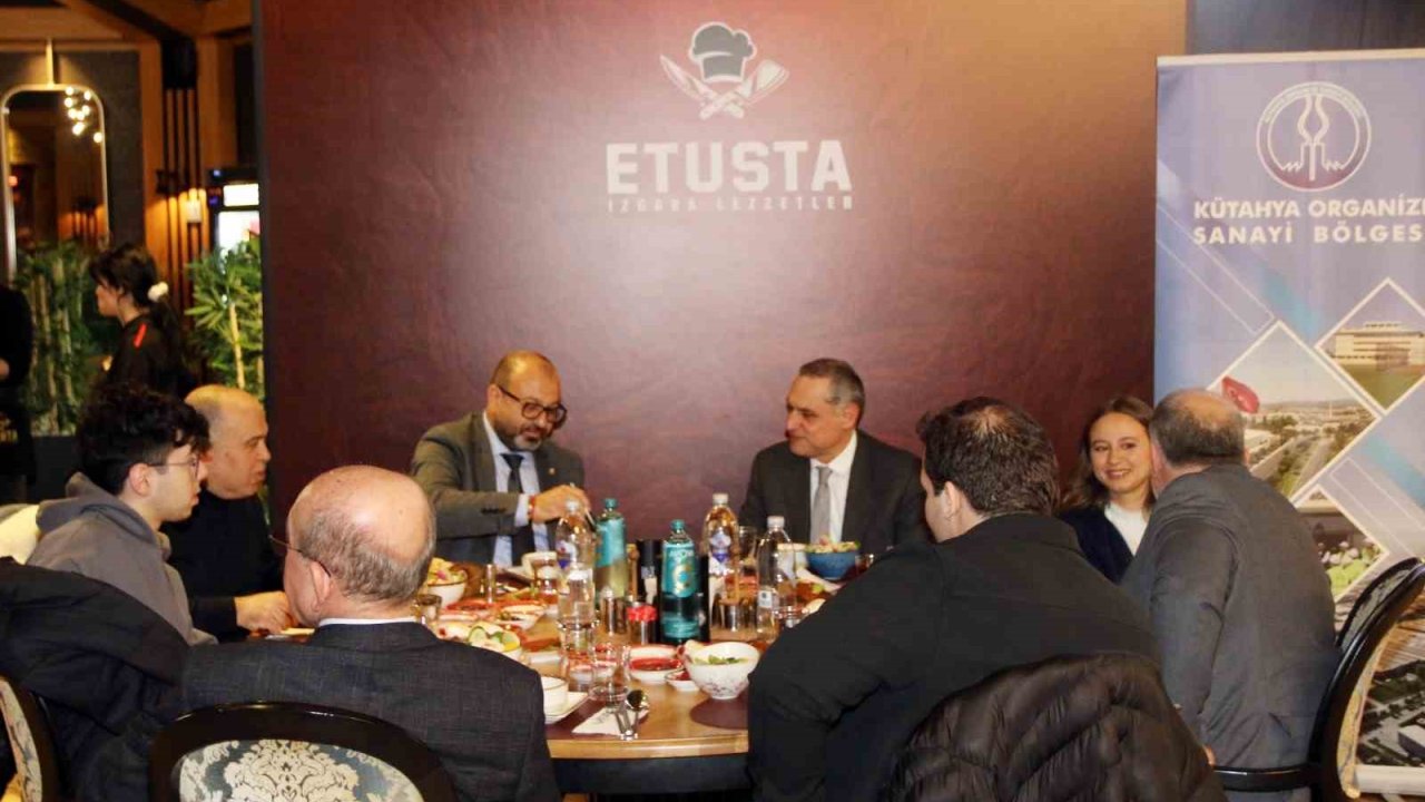 Kütahya OSB yatırımcıları istişare ve iftar programında bir araya geldi