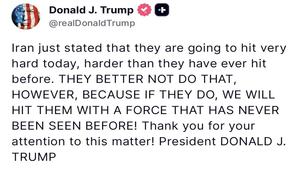 Trump’tan İran’a uyarı: "Daha önce hiç görülmemiş bir güçle vururuz"