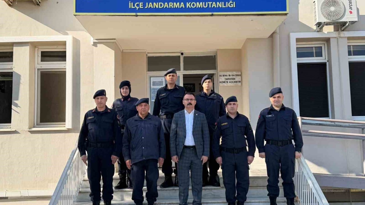 Kaymakam Ateş, İlçe Jandarma personeliyle buluştu