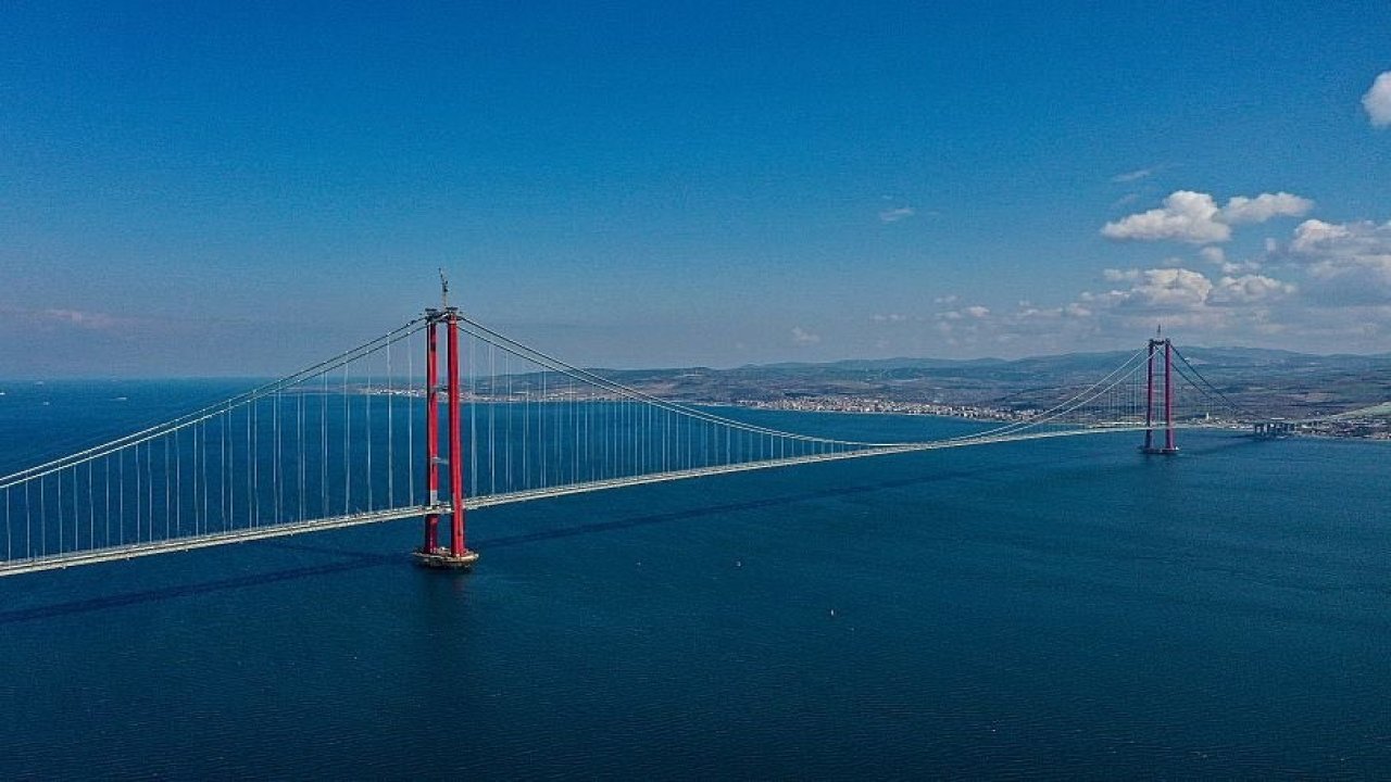 Jandarmadan 1915 Çanakkale Köprüsünde dronlu trafik denetimi